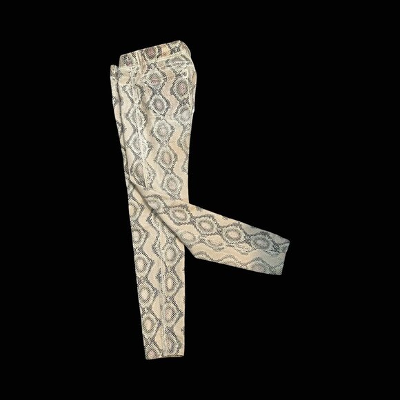 Marciano Python Snakeskin Jeans Sz 26 – Y2K Revival Chic - Picture 4 of 4